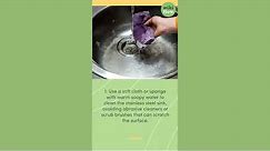 How To Clean Stainless Steel Sink