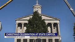 Christmas celebration at Tennessee State Capitol happening Monday