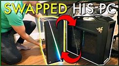 I SWAPPED My Friend's Gaming PC Without Him Knowing