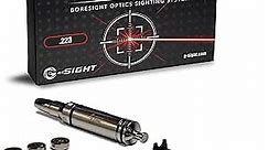 BOSS Laser Bore Sight 223/5.56/9mm in-Chamber by G-Sight | USA-Based—100% Accurate | Easy Install & No-Damage Set Up