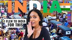 OUR FIRST DAY IN INDIA 🇮🇳 We flew to India FOR THIS!