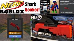 *NEW* Shark Seeker Nerf Gun Unboxing + Redeeming Code! (GIVEAWAY)