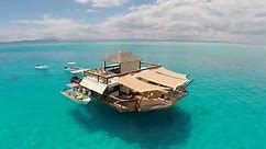 This Floating Bar In Fiji Looks Like It's Straight Out Of A Fairytale (Video)