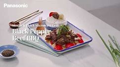 Black Pepper Beef BBQ | Simple & Quick Microwave Grill Recipe