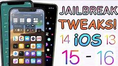 Top 10 Best Jailbreak Tweaks for IOS 15 - 16