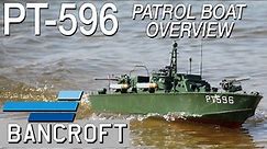 Bancroft PT-596 US Navy 40" Patrol Boat - 1/24 Scale | Motion RC Overview
