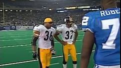 Steelers vs Lions 1998