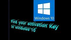 Tutorial - Find your Windows 10 activation key
