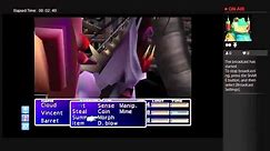 Ps4 Final Fantasy 7 Hojo Battle With Vincent Dialogue