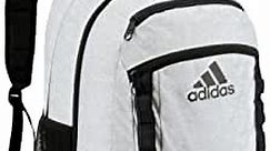 adidas Unisex-Adult Excel Backpack, Jersey White/Black, One Size