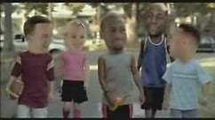 Gatorade Commercial Star Kids with Big Heads