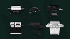 Nexgrill Deluxe 5-Burner Propane Gas Grill in Stainless Steel and Black with Side Burner 720-1046A