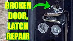 How to repair a broken door/latch mount | Xterra