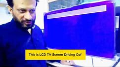 LCD TV SCREEN REPAIR WITH TAB BONDING MACHINE