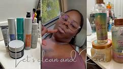 Let’s clean and reset together, #plussize #selfcare #exfoliate #shaving #cleaning
