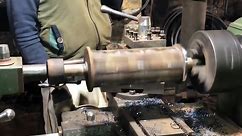 Amazing Chuff Cutter Rollers Manufacturing On Lathe Machine