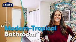 The Weekender: "The Modern-Tropical Bathroom" Makeover (Season 6, Episode 4) - Patabook Home Improvements