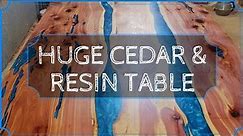 Making A Cedar Resin Table (And All Of The Things I Did Wrong)