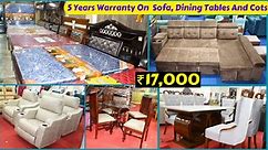 EMI Facility & 5 Years Warranty | Hyderabad Furniture Online Shopping | Sofa, Dining Tables And Cots