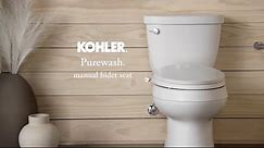 KOHLER Purewash™ Manual Bidet Seat