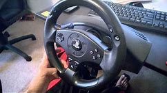 Thrustmaster T80 Racing Wheel on PC with Both Axes Functional.