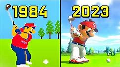 Evolution of Mario Golf 1984-2023