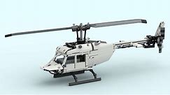 Bell 206 Helicopter - LEGO Technic MOC