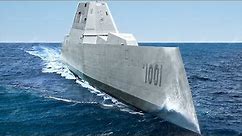 World’s Largest US Stealth Battleship Patrols the Sea at High Speed