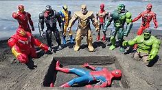 SUPERHEROES Avengers Toys, Hulk Action Figure, Spider-Man, Thanos, Venom, Iron Man, Carnage