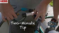 How to Easily Change Water Hoses and Sprinkler Nozzles