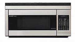 Sharp 1.1 Cu. Ft. Stainless Steel Over-The-Range Convection Microwave Oven - R1874TY