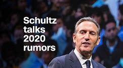 Howard Schultz talks political ambitions