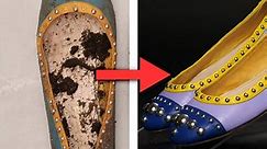 Restoration Of Old Prada Shoes