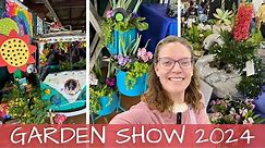 Touring A Garden Show 2024 🌷 || Shopping For Plants || Plant Shopping & Garden Education