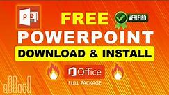 🔥 How to download and install Microsoft Office for free - Word, Excel, PowerPoint 🔥 LATEST 2023🔥