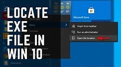 3 ways How to find .exe files on Windows 10