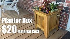 CHEAP DIY Planter Box Build