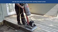 Wood Deck Sanding | Pivot by Square Scrub®