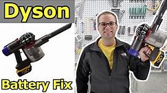 Fix a Dyson vacuum with this battery. EASY DIY battery replacement & upgrade hack