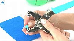 How to use Dritz Eyelet Pliers