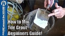 How to Mix and Apply Grout for Tile with Different Colors