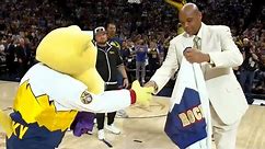 Charles Barkley & Nuggets Mascot Rocky's Beef Continues 😂