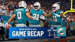 Dolphins CLINCH Playoff berth with LATE comeback win | Game Recap | CBS Sports