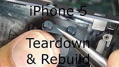 iPhone 5 Repair - Teardown & Rebuild | Screen Replacement
