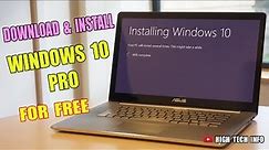 HOW TO INSTALL WINDOWS 10 PRO OPERATING SYSTEM