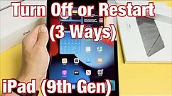 2021 iPad: How to Turn Off & Restart (3 Ways)