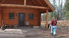 OFF GRID Homesteading, Log Cabin Kitchen Hand Pump and Preserving Our Fall Harvest. March 2024