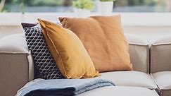 How to clean cushions with non-removable covers