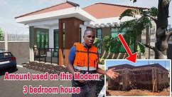 Material used to Build this Modern 3 bedroom house in Uganda 2024