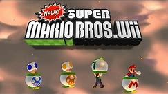Newer Super Mario Bros Wii - All Title Screens